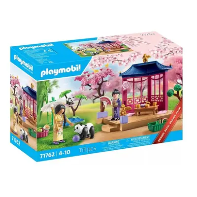 Playmobil 71762 asijská zahrada s krmením pandy