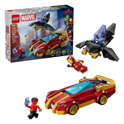 Lego® marvel 76310 iron manovo auto a black panther vs. red hulk