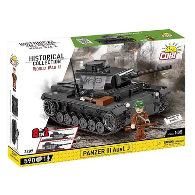 Cobi 2289 německý střední tank panzer iii pz. kpfw. ausf. j 1:35