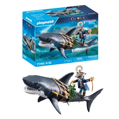 Playmobil 71793 pirát se žralokem obrovským