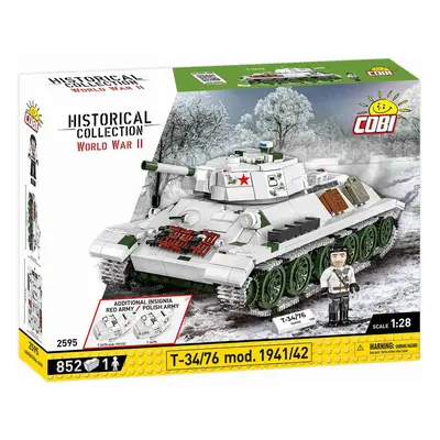 Cobi 2595 ruský střední tank t-34/76 mod. 1941/42 1:28