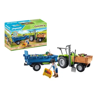 Playmobil 71249 traktor s přívěsem