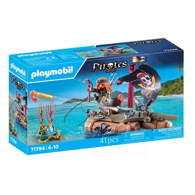 Playmobil 71794 pirátský vor s pokladem