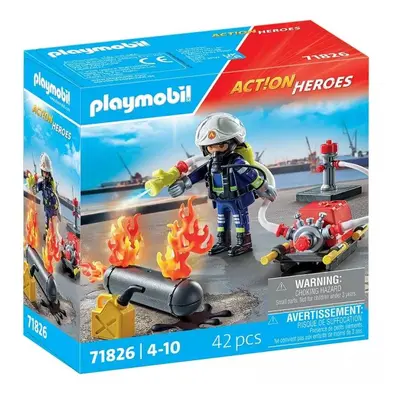 Playmobil 71826 hašení plynové nádrže