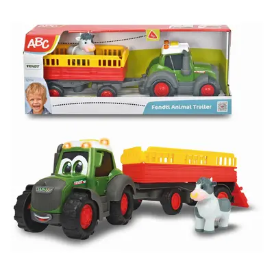 Dickie abc traktor fendti s přívěsem 30 cm