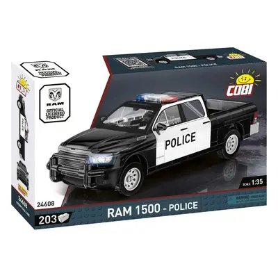 Cobi 24608 ram 1500 policie americký automobil 1:35