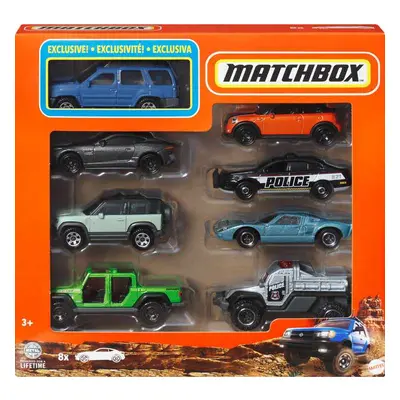 Mattel matchbox™ sada 8 angličáků 2000 nissan xterra