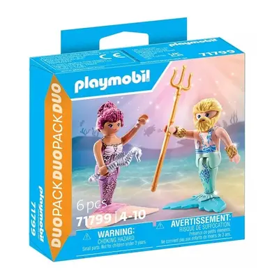 Playmobil 71799 duopack mořská panna a triton