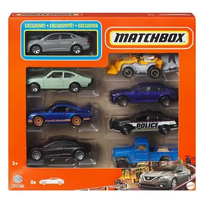 Mattel matchbox™ sada 8 angličáků 2016 nissan sentra