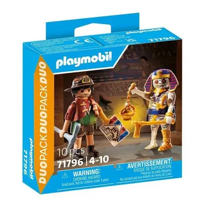 Playmobil 71796 duopack lovec pokladů a mumie