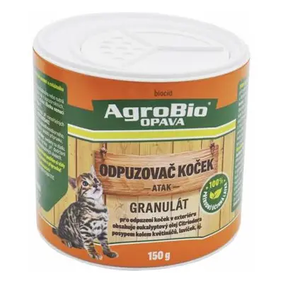 AgroBio OPAVA ATAK Odpuzovač koček GRANULÁT 150g