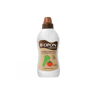 BIOPON Natural Vermikompost na zeleninu a bylinky 0,5l