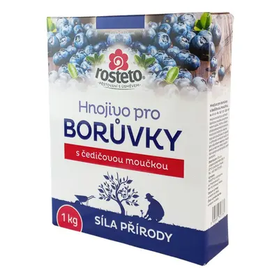 Hnojivo Rosteto - borůvky 1 kg