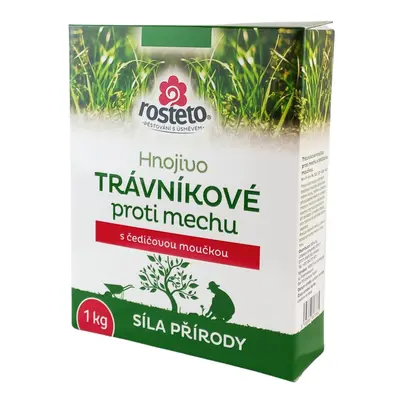 Trávníkové hnojivo Rosteto - proti mechu 1 kg