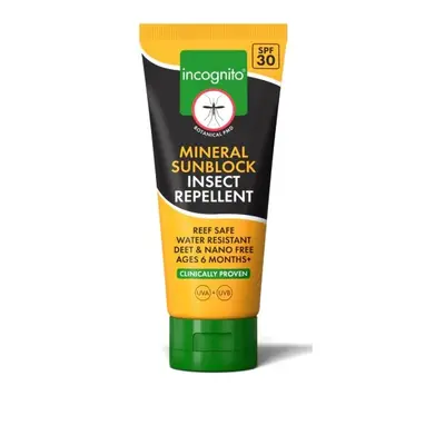 Minerální repelentní opalovací krém SPF30 Incognito