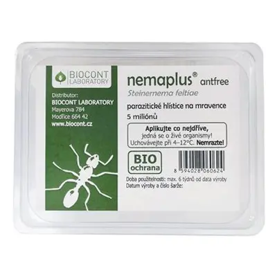 Biocont Nemaplus antfree - parazitické hlístice na mravence 50 miliónů