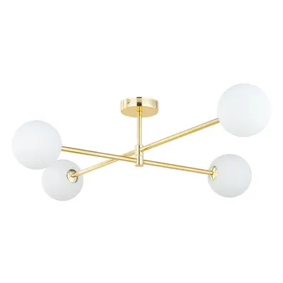 TK Lighting - Stropní lampa Sarius Gold