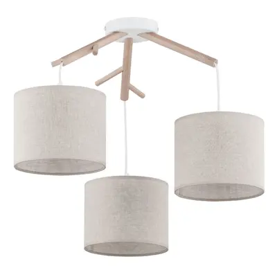 TK Lighting - Závěsná lampa Albero Linen