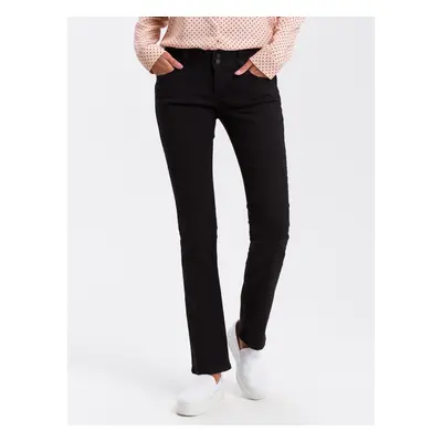 Dámské džíny CROSS JEANS Loie černé - 27/34