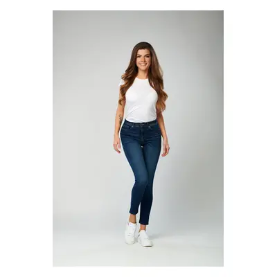 Dámské džíny CROSS JEANS Judy modré - 25/32