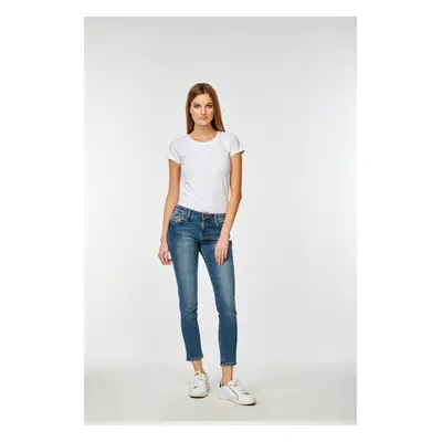 Dámské džíny CROSS JEANS Alyss modré