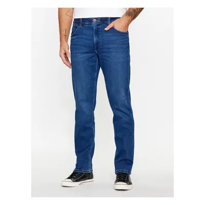 Pánské džíny WRANGLER Greensboro klasicky modré-seprané-33/34