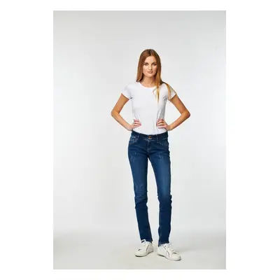 Dámské džíny CROSS JEANS Melinda modré - 25/32