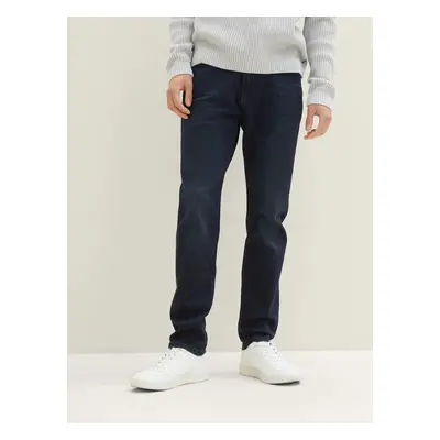 1035511 Slim Tapered Blue Black Denim Pánské jeans