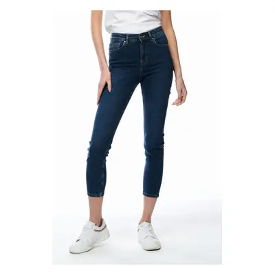 Dámské džíny CROSS JEANS Judy modré - 30/32