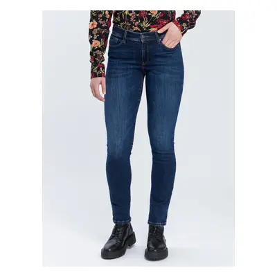 Dámské džíny CROSS JEANS Anya modré - 28/34