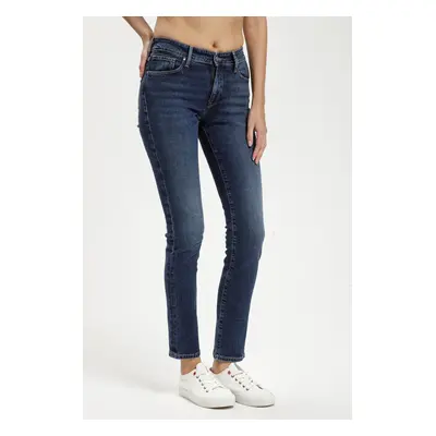 Dámské džíny CROSS JEANS Anya modré - 32/34