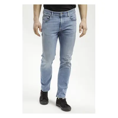 Pánské džíny CROSS JEANS Trammer světle modré-seprané--34/34