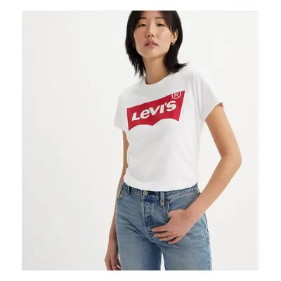 Dámské tričko k.r. LEVI'S bílé-XS