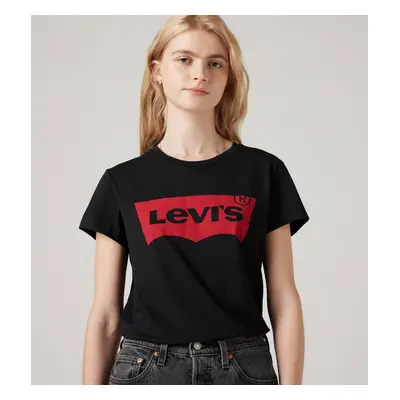 Dámské tričko k.r. LEVI'S černé-XS