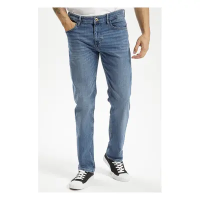 Pánské džíny CROSS JEANS Jack klasicky modré-seprané-33/36