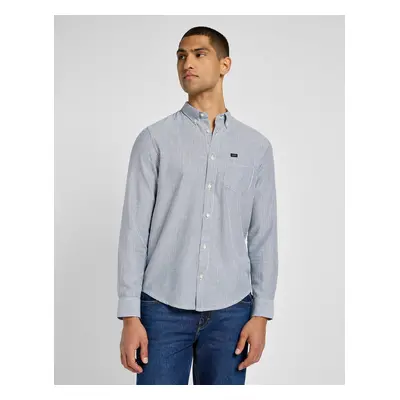 Pánská košile d.r. LEE Lee Button Down modro-bílá-XL