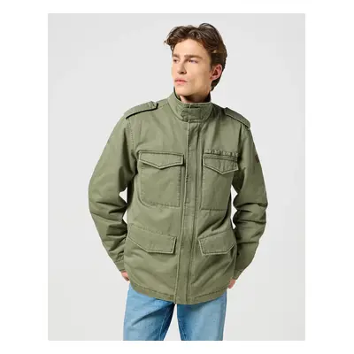 Pánská podzimní bunda WRANGLER Field Jacket zelená-XL