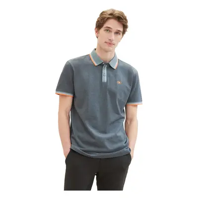 1040822 Navy Grey Mint Twotone Polo Pánské tričko k.r.