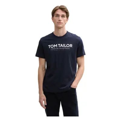 Pánské tričko TOM TAILOR modré - 3XL