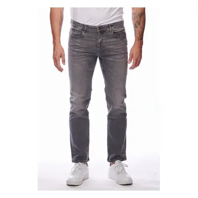 Pánské džíny CROSS JEANS Jack šedé - 33/32