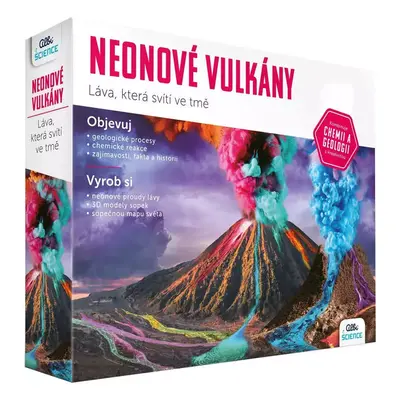 ALBI Science Neonové vulkány experimentální vědecký set pro děti