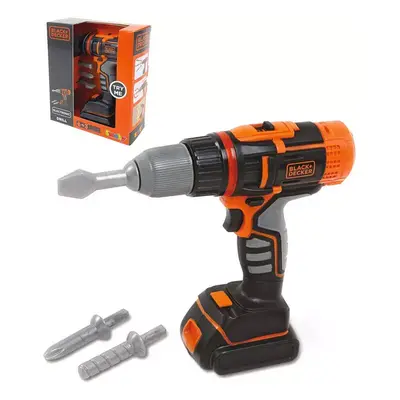 SMOBY Black and Decker aku šroubovák/vrtačka dětské nářadí na baterie Světlo