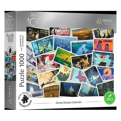 TREFL Puzzle UFT Disney 100 let: Poštovní známky 1000 dílků