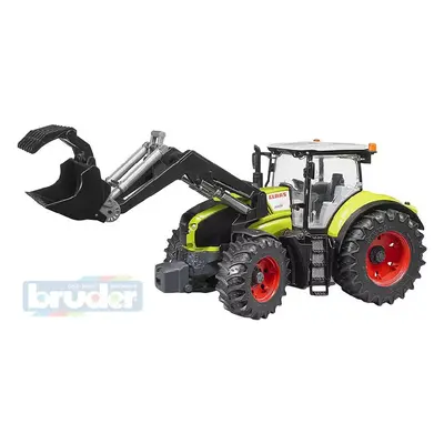 BRUDER 03013 Traktor Claas Axion 950 s čelním nakladačem 1:16 plast