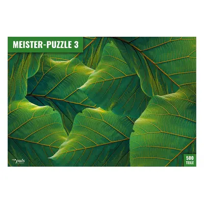 PULS ENTERTAINMENT Meister-Puzzle 3: Listy 500 dílků