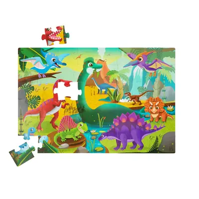 Puzzle maxi 48 ks Dinosaurus