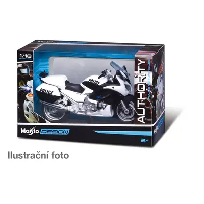 M. Design Authority Police Motorcycles, assort CZ, GE, IT, UK , window box, 1:18