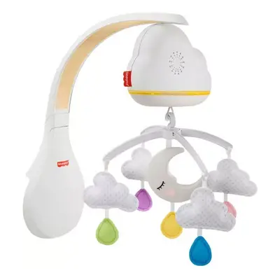 FISHER PRICE Baby kolotoč usínáček s mráčky na baterie Světlo Zvuk pro miminko