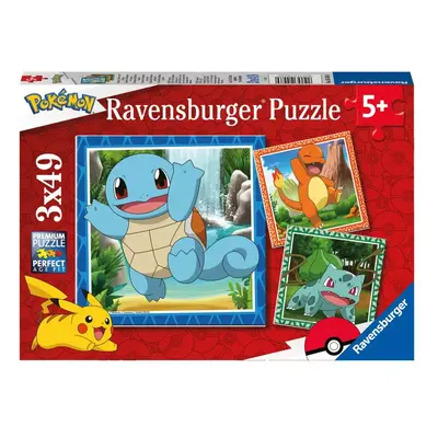 Vypusťte Pokémony 3x49 dílků