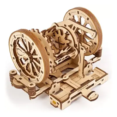 Ugears 3D dřevěné mechanické puzzle STEM výukový diferenciál